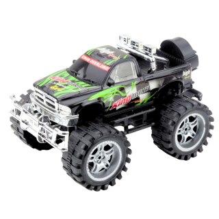 Samochód Terenowy King Z Napędem Na Tył Zielono-Czarny 27cm LEAN Toys