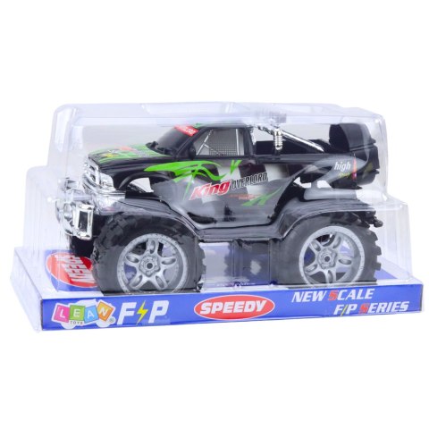 Samochód Terenowy King Z Napędem Na Tył Zielono-Czarny 27cm LEAN Toys