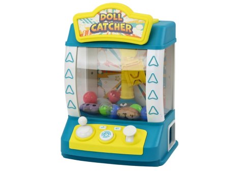 Maszyna Automat Do Łapania Lalek Gadżetów Pluszaki Kulki Turkusowy LEAN Toys