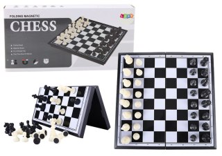 Gra Planszowa Szachy Klasyczne Magnetyczna Plansza Piony Figury LEAN Toys