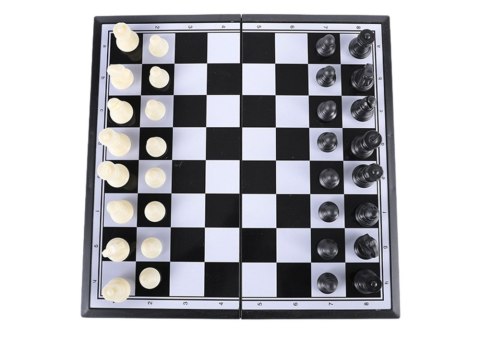 Gra Planszowa Szachy Klasyczne Magnetyczna Plansza Piony Figury LEAN Toys