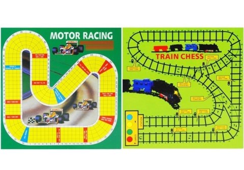 Zestaw Gier 18w1 Szachy Magnetyczne LEAN Toys