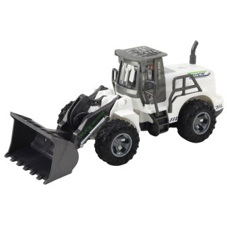 Koparka Budowlana Zdalnie Sterowana RC Światła Biała 1:30 LEAN Toys