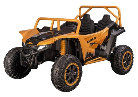 Pojazd na akumulator Buggy Arctic Cat WILDCAT XX 24V14AH Złoty LEAN CARS