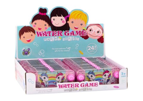 Gra Wodna Konsola Zręcznościowa Różowa Mini Jednorożce Pad Konsola LEAN TOYS