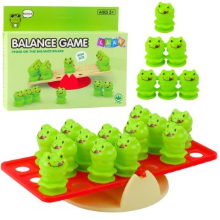 Gra Zręcznościowa Edukacyjna Dla Dzieci Balansujące Żabki LEAN TOYS