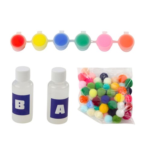 Zestaw Kreatywny Do Tworzenia Żelowych Figurek DIY Kapibara 18 el. LEAN Toys
