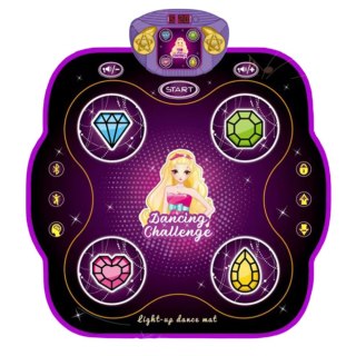 Interaktywna Mata Taneczna Muzyczna Dla Dzieci z Bluetooth 9 Poziomów Gry LEAN Toys