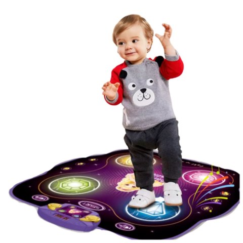 Interaktywna Mata Taneczna Muzyczna Dla Dzieci z Bluetooth 9 Poziomów Gry LEAN Toys