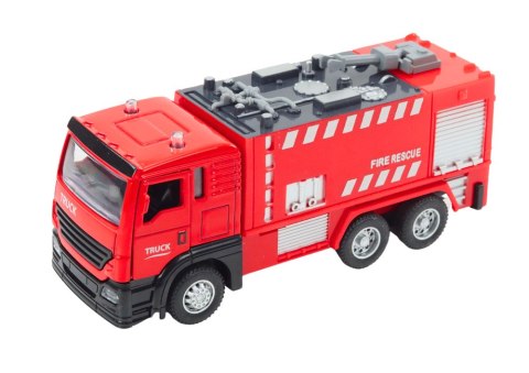 Garaż Baza Remiza Strażacka Wóz 1:32 Krótkofalówka Światła Dźwięki LEAN Toys