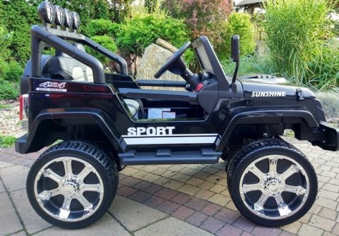 Auto na Akumulator S2388 Jeep Czarny 4x45W LEAN CARS