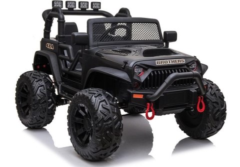 Auto na akumulator Jeep JC666 Czarny Lakierowany LEAN CARS