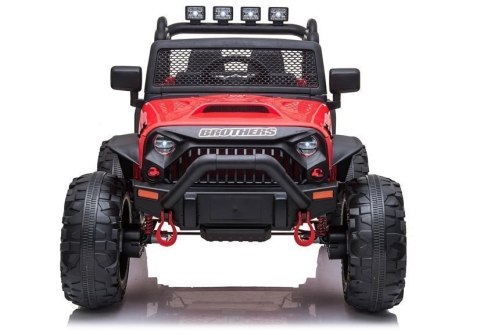 Auto na akumulator Jeep JC666 Czerwony LEAN CARS