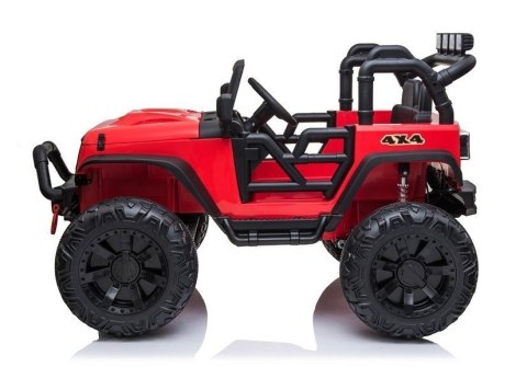 Auto na akumulator Jeep JC666 Czerwony LEAN CARS