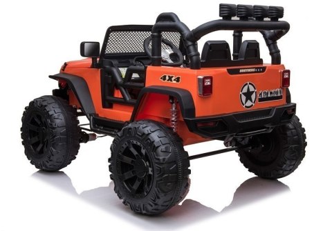 Auto na akumulator Jeep JC666 Pomarańczowy LEAN CARS