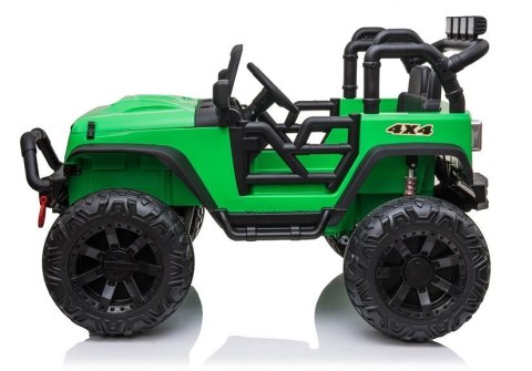 Auto na akumulator Jeep JC666 Zielony LEAN CARS