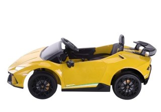 Auto na akumulator Lamborghini Huracan Żółte LEAN CARS
