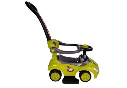 Jeździk z Pchaczem Mega Car 3w1 Żółty LEAN CARS