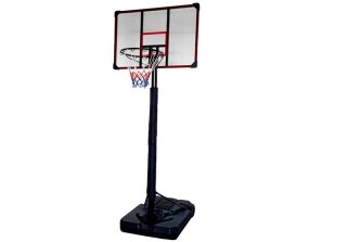 Kosz do Koszykówki Mobilny Regulowany Stojak 200-305cm LEAN Sport