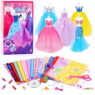 Zestaw Kreatywny DIY Projektowanie Szycie Ubrań Dla Lalek LEAN Toys