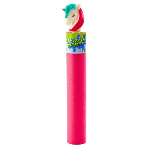 Piankowa Broń Pompka Pałka Na Wodę Jednorożec Różowa Fioletowa 35 cm LEAN TOYS