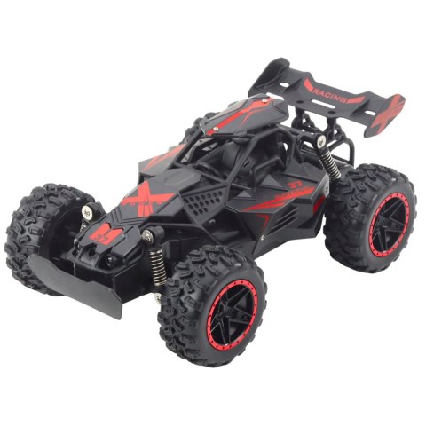 Samochód Zdalnie Sterowany RC Terenowy Czerwony 1:18 20 km/h LEAN Toys