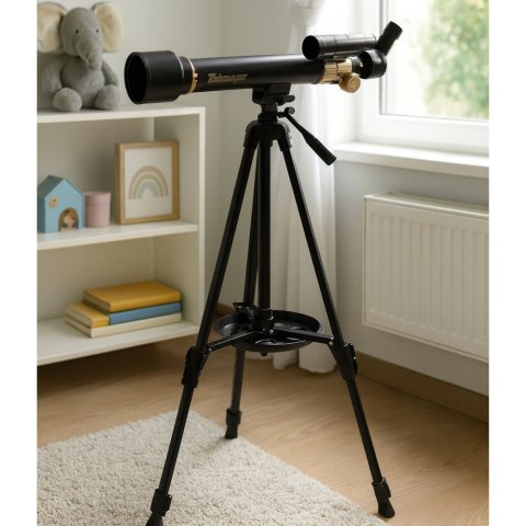Teleskop Astronomiczny Edukacyjny Aluminiowy Akcesoria Statyw 1.35 M LEAN Toys