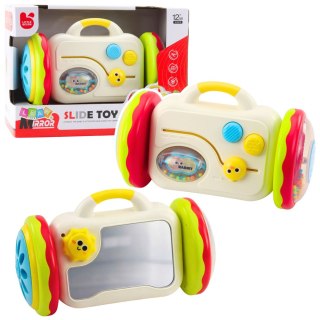 Uciekające Lusterko Interaktywna Edukacyjna Zabawka Dla Malucha Grzechotka LEAN Toys