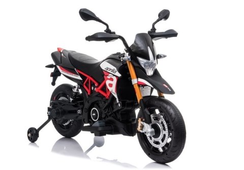 Pojazd na Akumulator Aprilia A007 Czarno Czerwony LEAN CARS
