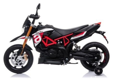 Pojazd na Akumulator Aprilia A007 Czarno Czerwony LEAN CARS