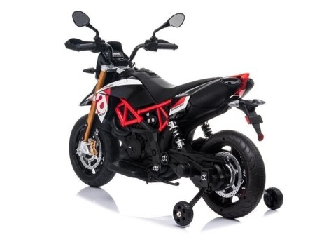 Pojazd na Akumulator Aprilia A007 Czarno Czerwony LEAN CARS