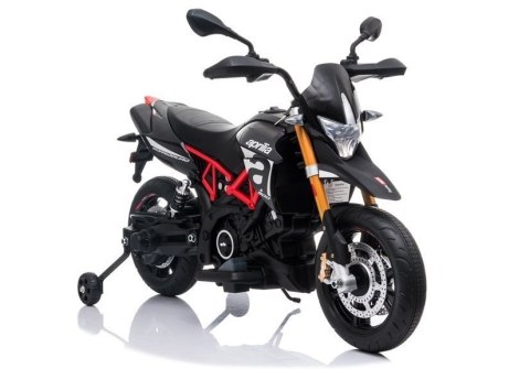 Pojazd na Akumulator Aprilia A007 Czarny LEAN CARS