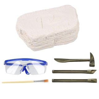 Zestaw Archeologiczny Wykopaliska Czaszek Kości Narzędzia Akcesoria LEAN Toys