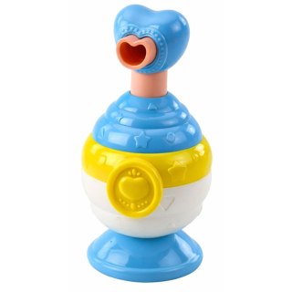 Zestaw Zabawki Do Kąpieli Kaczuszka Dozownik Mydła Kubeczek Niebieski LEAN Toys