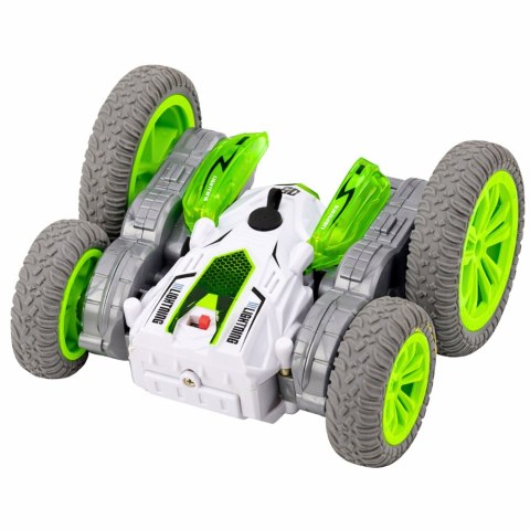 Autko Kaskaderskie Zdalnie Sterowane RC Światła Dym Drift 360° Zielone Marka niezdefiniowana