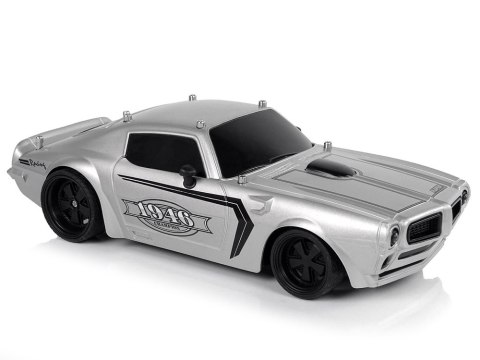 Auto Sportowe R/C 1:18 Srebrne Champion Pilot LEAN Toys