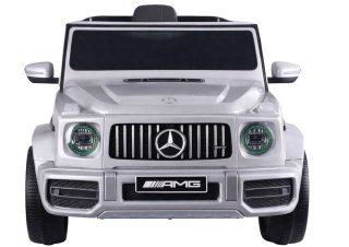 Auto Na Akumulator Mercedes G63 S306-1 Srebrny LEAN CARS