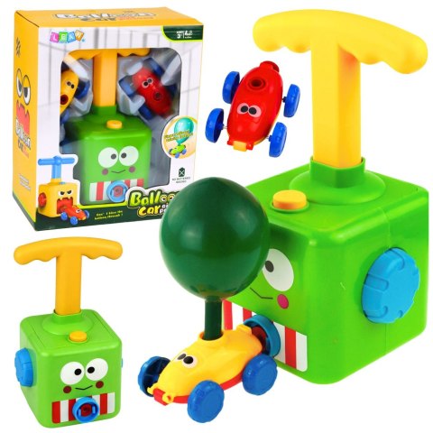 Wyrzutnia Balonów Autek Zabawka Edukacyjna Dla Dzieci Żaba LEAN Toys