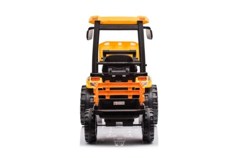Traktor Na Akumulator Z Przyczepą Hercules Żółty 24V LEAN CARS