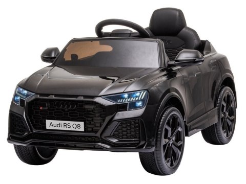 Samochód na akumulator Audi RS Q8 czarny LEAN CARS