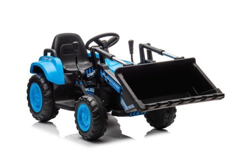Traktor Na Akumulator Z Łyżką BW-X002A Niebieski LEAN CARS