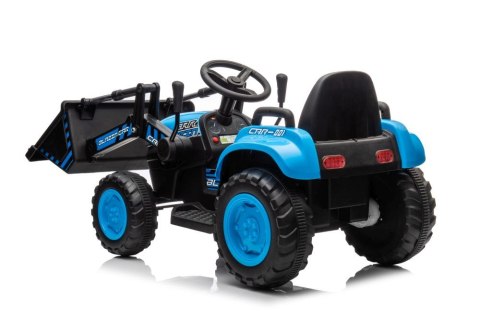 Traktor Na Akumulator Z Łyżką BW-X002A Niebieski LEAN CARS