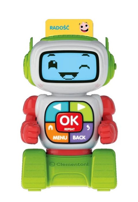 Edukacyjny Robot Eddie Język Polski Uczę się Bawiąc Clementoni 50411 Clementoni