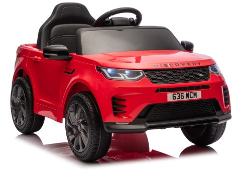 Pojazd Na Akumulator Land Rover Discovery DLS-K06 Czerwony LEAN CARS