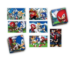 Zestaw Edukacyjny Puzzle Memo Klocki SONIC Clementoni 18318 Clementoni