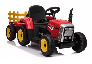 Traktor na Akumulator z Przyczepką XMX611 Czerwony LEAN CARS