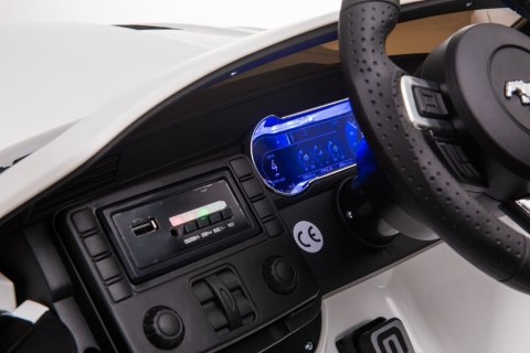 Auto Na Akumulator Ford Mustang GT Drift SX2038 Biały LEAN CARS