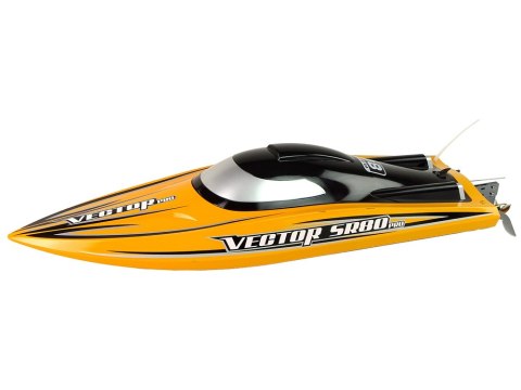 Łódź Motorówka R/C Brushless ARTR SR 80 PRO 74 km/ h Żółta LEAN Toys