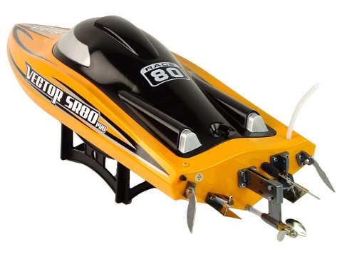 Łódź Motorówka R/C Brushless ARTR SR 80 PRO 74 km/ h Żółta LEAN Toys