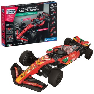 Naukowa Zabawa Laboratorium Mechaniki Samochód Wyścigowy Język Polski Clementoni 50403 Clementoni